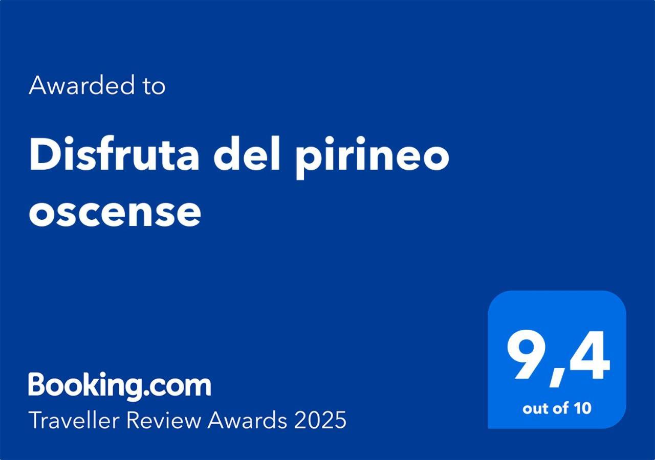 Apartament Disfruta Del Pirineo Oscense Sabiñánigo Zewnętrze zdjęcie